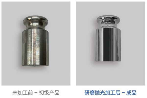 干式研磨拋光效果