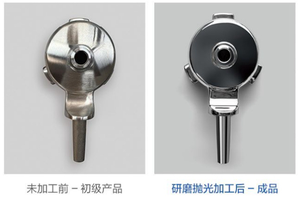 干式研磨拋光效果