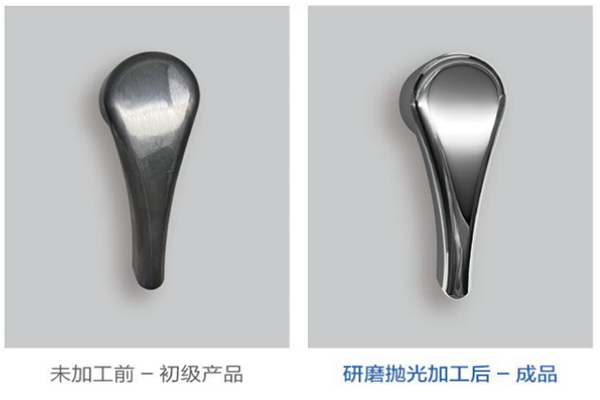 干式研磨拋光效果